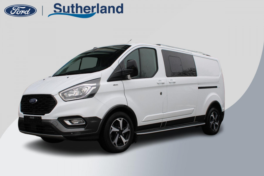 Ford Transit Custom 320 2.0 TDCI L2H1 Limited DC | Trekhaak | Stoelverwarming | Navigatie | Camera | Cruise Control Adaptive |