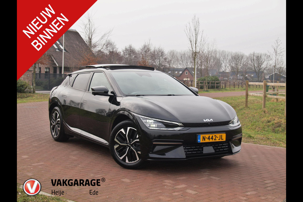 Kia Ev6 GT-Line 77.4 kWh | SOH 92% | Panoramadak | Camera | Trekhaak | Apple Carplay | Cruise Control |