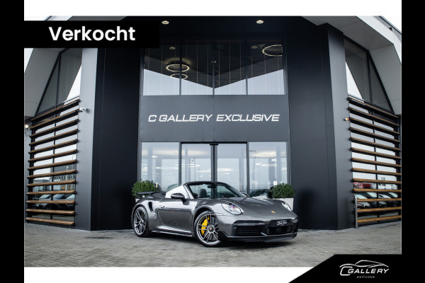 Porsche 911 Cabrio 3.8 Turbo S - Sport Chrono + | Burmester | Stoelkoeling | Lift