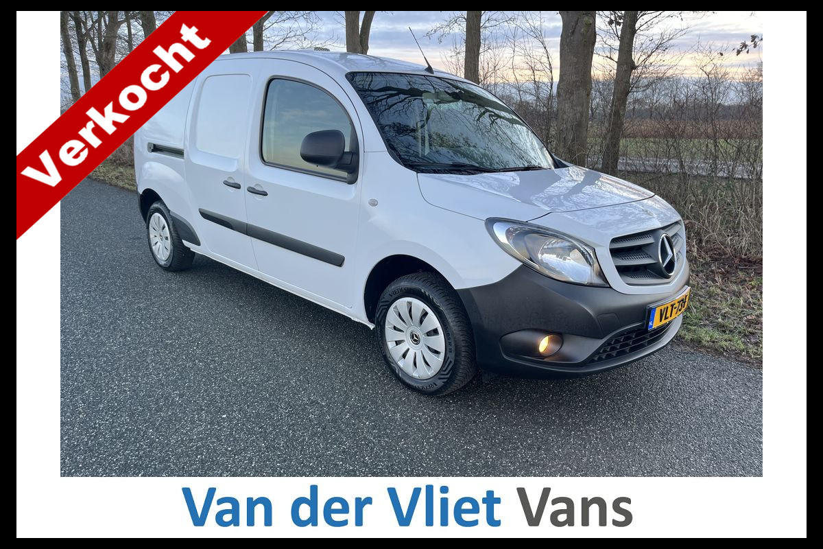 Mercedes-Benz Citan 109 CDI 90pk E6 Extra Lang BPM Vrij! Lease €240 p/m, Airco, Cruise controle, Laadbrug, Schuifdeur, Mistlampen, Onderhoudshistorie aanwezig
