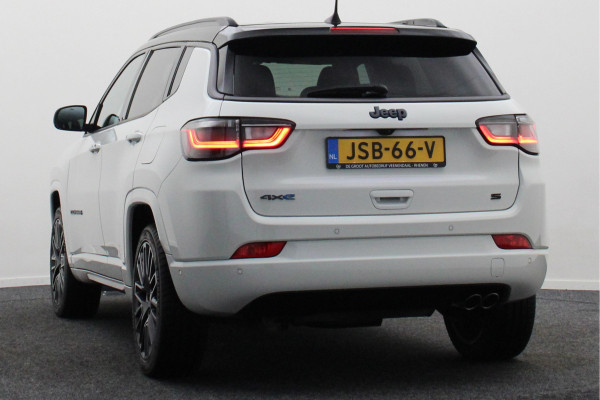 Jeep Compass 4xe 240 Plug-in Hybrid Electric S Leer, Virtual Cockpit, Camera, ACC, Apple Carplay, Rijstrooksensor, 19''