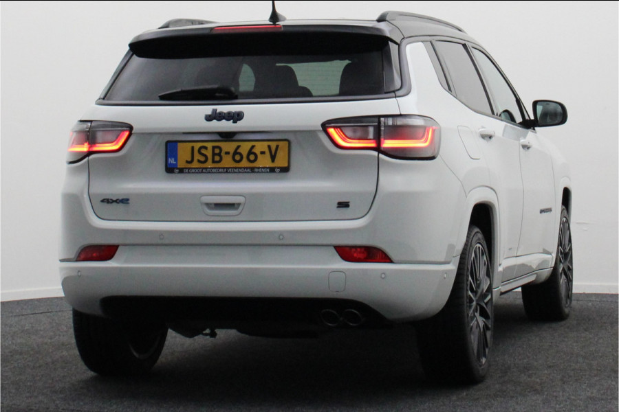 Jeep Compass 4xe 240 Plug-in Hybrid Electric S Leer, Virtual Cockpit, Camera, ACC, Apple Carplay, Rijstrooksensor, 19''