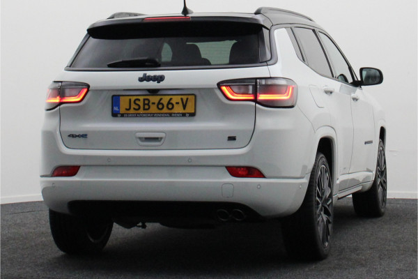 Jeep Compass 4xe 240 Plug-in Hybrid Electric S Leer, Virtual Cockpit, Camera, ACC, Apple Carplay, Rijstrooksensor, 19''