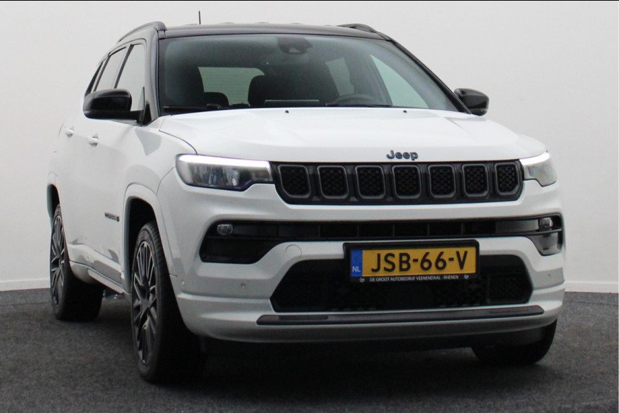 Jeep Compass 4xe 240 Plug-in Hybrid Electric S Leer, Virtual Cockpit, Camera, ACC, Apple Carplay, Rijstrooksensor, 19''