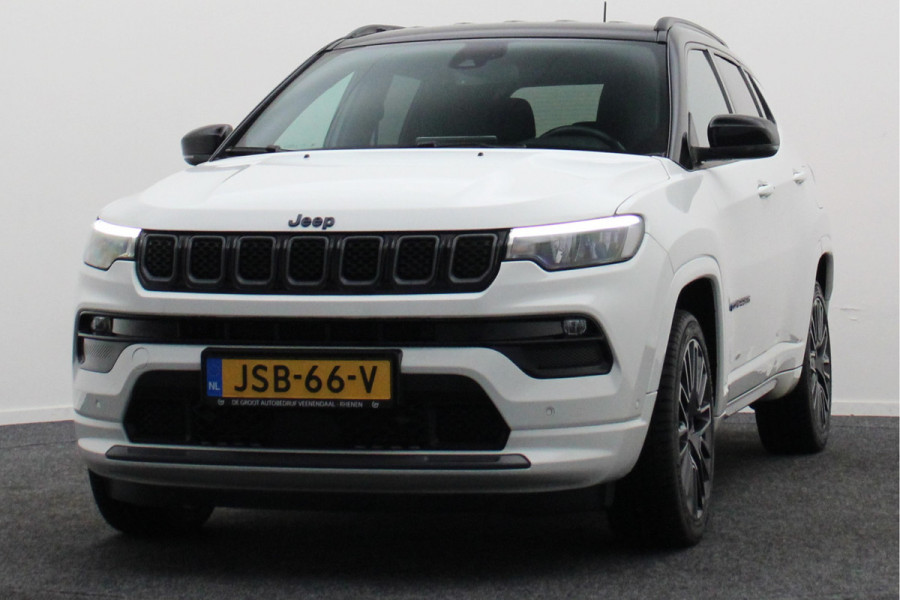 Jeep Compass 4xe 240 Plug-in Hybrid Electric S Leer, Virtual Cockpit, Camera, ACC, Apple Carplay, Rijstrooksensor, 19''