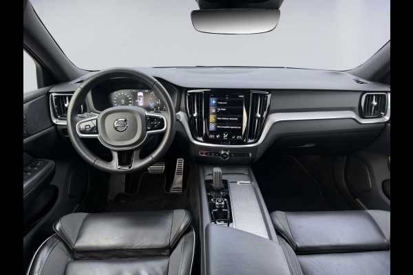 Volvo V60 2.0 B4 205 pk R-Design sport, Black edition, vele opties, sport leder, dealer onderhouden, 1 e eigenaar, NL auto met nap
