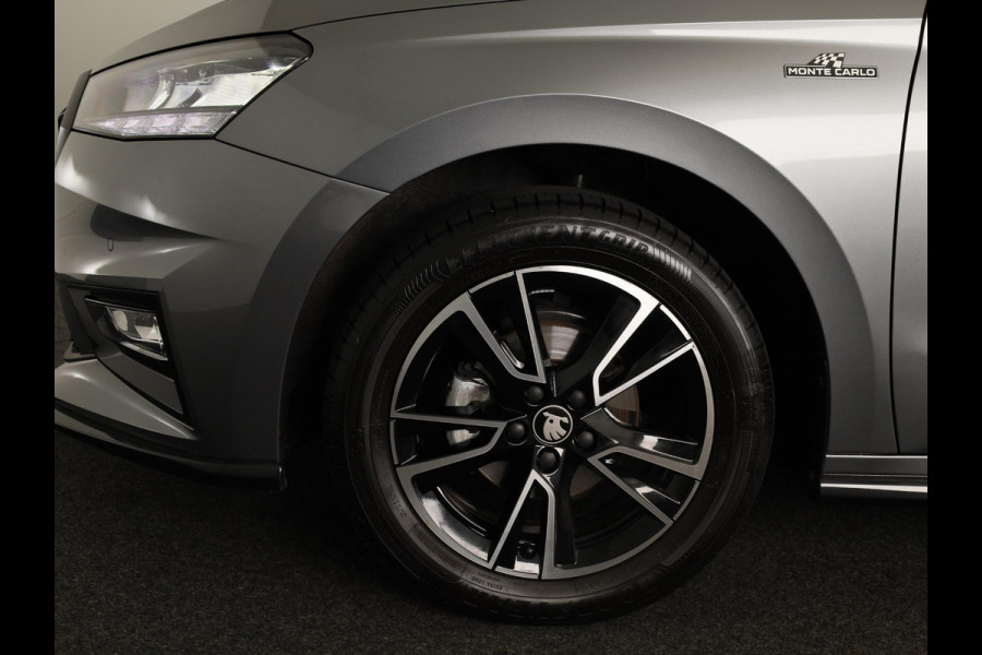 Škoda Fabia 1.0 TSI Monte Carlo 95 pk | Verlengde garantie | Navigatie via App | Parkeersensoren | Achteruitrijcamera | Stoelverwarming |