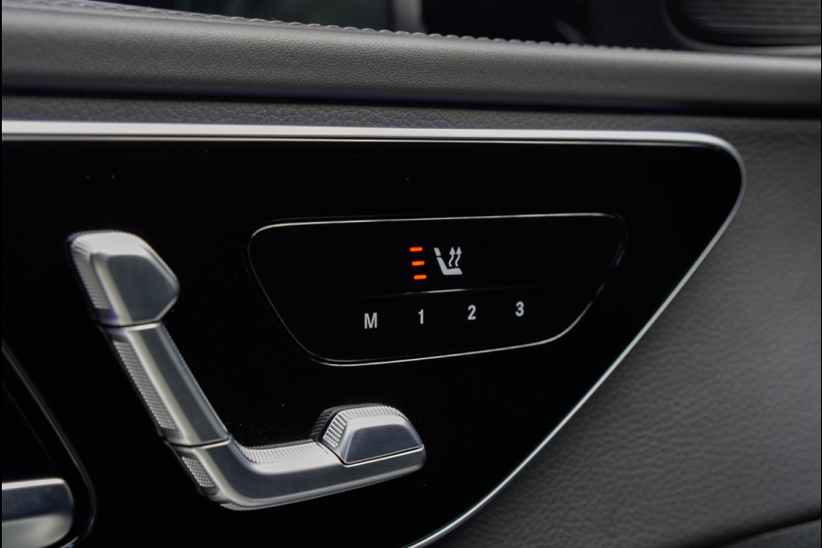 Mercedes-Benz C-Klasse Estate 180 AMG Line Panodak Leer 360° Memory Distronic+ Matrix Laser Navi LED Nightpack PTS Ambient Elekt. achterklep Elektr. trekhaak LM velgen BTW auto!