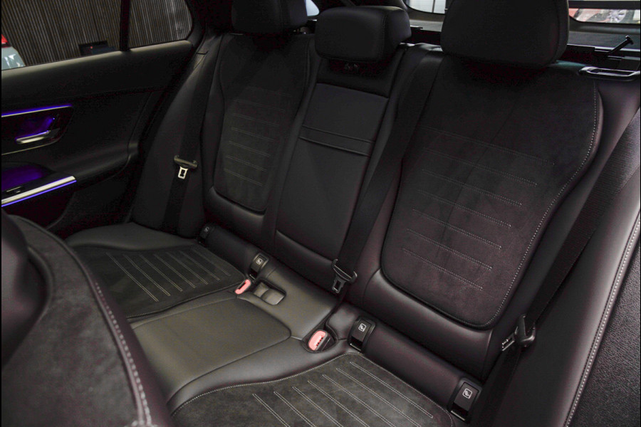 Mercedes-Benz C-Klasse Estate 180 AMG Line Panodak Leer 360° Memory Distronic+ Matrix Laser Navi LED Nightpack PTS Ambient Elekt. achterklep Elektr. trekhaak LM velgen BTW auto!