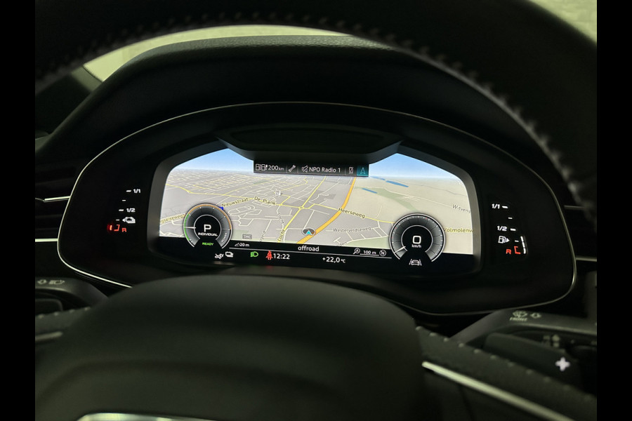 Audi Q7 3.0 V6 380pk Hybrid S-Line Sportpack | Panorama | Leder | Luchtvering | 22" | LED-Matrix | Keyless-Go | 22 inch | Memory | Alarm | Stoelverwarming V+A | Camera | Virtual-Cockpit | 3-Zone Clima | Draadloos Laden | Standkachel | Rijklaarprijs!