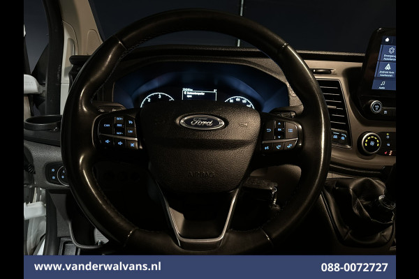 Ford Transit Custom 2.0 TDCI 130pk L2H1 Euro6 Airco | Camera | Apple Carplay | LED | Cruisecontrol | 2800kg Trekhaak Android Auto, Stoelverwarming, Verwarmde voorruit, Parkeersensoren