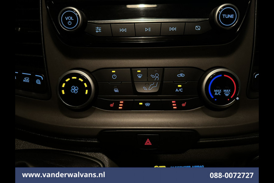 Ford Transit Custom 2.0 TDCI 130pk L2H1 Euro6 Airco | Camera | Apple Carplay | LED | Cruisecontrol | 2800kg Trekhaak Android Auto, Stoelverwarming, Verwarmde voorruit, Parkeersensoren