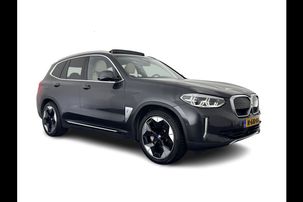 BMW iX3 High Executive 80 kWh [ 3-Fase ] {SOH-96%} (INCL-BTW) Aut. *PANO | HEAD-UP | LEATHER | HARMAN/KARDON | FULL-LED | BLINDSPOT | MEMORY-PACK | DIGI-COCKPIT | HEATED-SPORTSEATS | KEYLESS | TOPVIEW | DAB+ | NAVI-FULLMAP | 20''ALU*