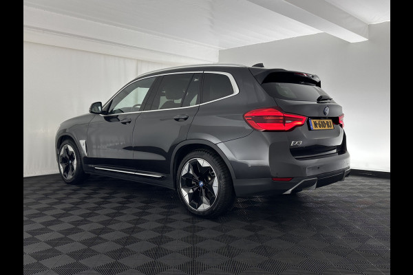 BMW iX3 High Executive 80 kWh [ 3-Fase ] {SOH-96%} (INCL-BTW) Aut. *PANO | HEAD-UP | LEATHER | HARMAN/KARDON | FULL-LED | BLINDSPOT | MEMORY-PACK | DIGI-COCKPIT | HEATED-SPORTSEATS | KEYLESS | TOPVIEW | DAB+ | NAVI-FULLMAP | 20''ALU*