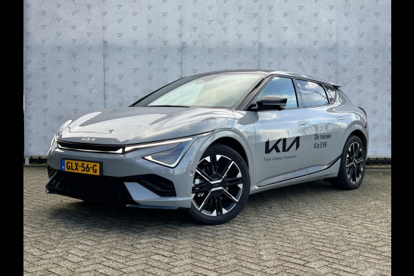 Kia Ev6 GT Line 84 kWh Automaat | Pano | HUD | MeridianSound | 360-Camera | Alcantara/Leder | Memory Seats | Stoelverkoeling | Apple Carplay & Android Auto |