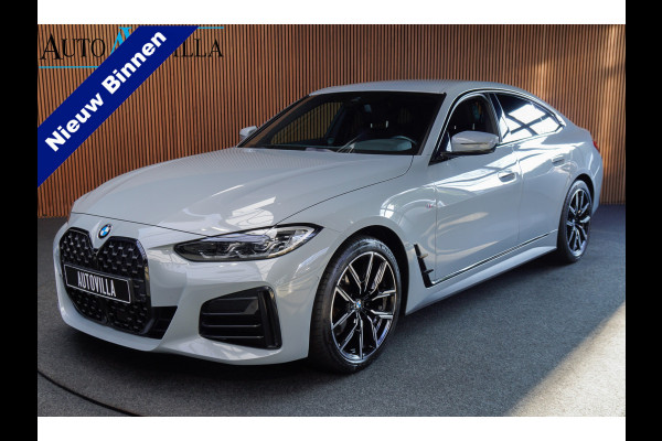 BMW 4 Serie Gran Coupé 420i M-pakket Navi Leer Elektr. achterklep 360° Camera Climate voor & achter Zwarte hemelbekleding PDC LM velgen BTW auto!