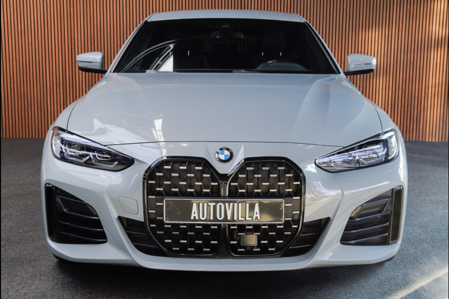 BMW 4 Serie Gran Coupé 420i M-pakket Navi Leer Elektr. achterklep 360° Camera Climate voor & achter Zwarte hemelbekleding PDC LM velgen BTW auto!