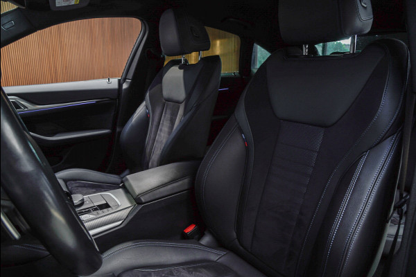 BMW 4 Serie Gran Coupé 420i M-pakket Navi Leer Elektr. achterklep 360° Camera Climate voor & achter Zwarte hemelbekleding PDC LM velgen BTW auto!