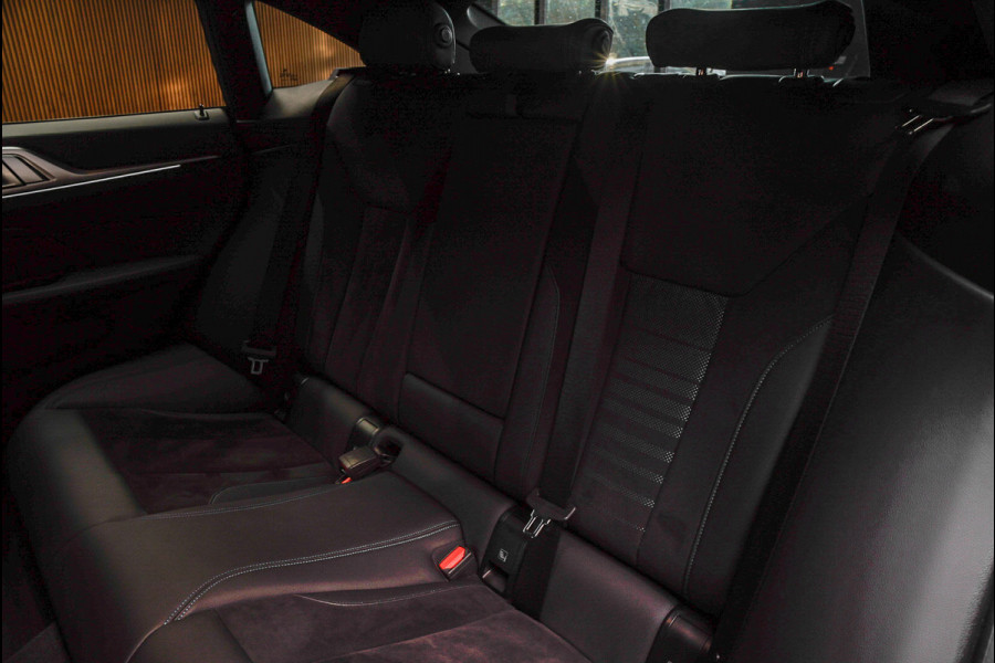 BMW 4 Serie Gran Coupé 420i M-pakket Navi Leer Elektr. achterklep 360° Camera Climate voor & achter Zwarte hemelbekleding PDC LM velgen BTW auto!