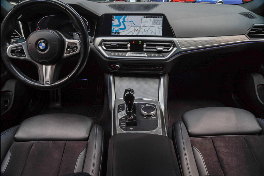 BMW 4 Serie Gran Coupé 420i M-pakket Navi Leer Elektr. achterklep 360° Camera Climate voor & achter Zwarte hemelbekleding PDC LM velgen BTW auto!
