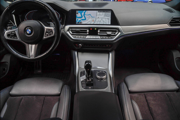 BMW 4 Serie Gran Coupé 420i M-pakket Navi Leer Elektr. achterklep 360° Camera Climate voor & achter Zwarte hemelbekleding PDC LM velgen BTW auto!