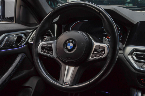 BMW 4 Serie Gran Coupé 420i M-pakket Navi Leer Elektr. achterklep 360° Camera Climate voor & achter Zwarte hemelbekleding PDC LM velgen BTW auto!
