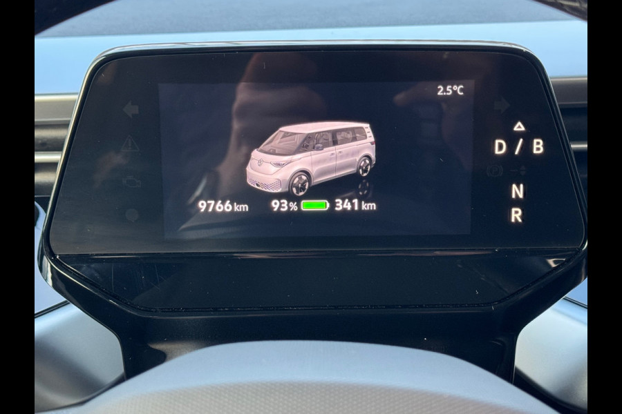 Volkswagen ID. Buzz Pro 86 kWh LWB 6prs. * Camera * El. Schuifdeuren * Stoelverwarming * Adaptieve Cruise Control * SOH 98% *
