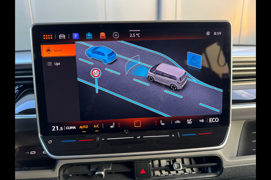 Volkswagen ID. Buzz Pro 86 kWh LWB 6prs. * Camera * El. Schuifdeuren * Stoelverwarming * Adaptieve Cruise Control * SOH 98% *