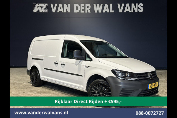 Volkswagen Caddy 2.0 TDI L2H1 Maxi Euro6 *Rijklaar Direct Rijden* Airco | LM velgen | Navigatie | Apple Carplay | Android Auto Zijdeur