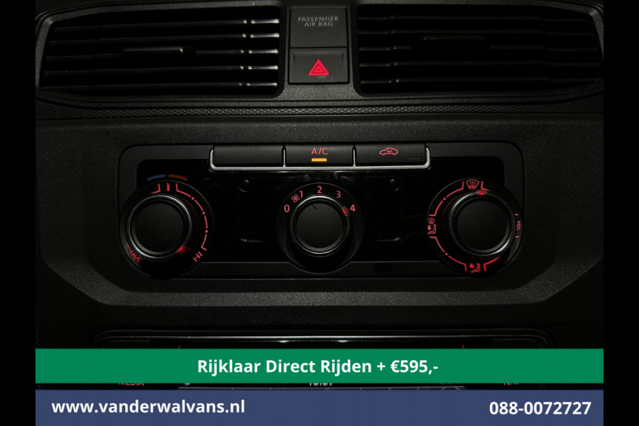 Volkswagen Caddy 2.0 TDI L2H1 Maxi Euro6 *Rijklaar Direct Rijden* Airco | LM velgen | Navigatie | Apple Carplay | Android Auto Zijdeur