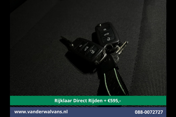 Volkswagen Caddy 2.0 TDI L2H1 Maxi Euro6 *Rijklaar Direct Rijden* Airco | LM velgen | Navigatie | Apple Carplay | Android Auto Zijdeur