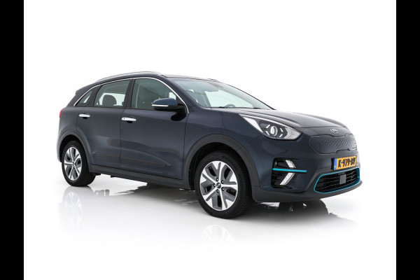 Kia e-Niro DynamicLine 64 kWh [ 3-Fase ] {SOH-100%} (INCL-BTW) Aut.*LEATHER-FABRIC | NAVI-FULLMAP | DAB+ | ADAPTIVE-CRUISE | CAMERA | HEATED-COMFORTSEATS | KEYLESS | DIGI-COCKPIT | SHIFT-PADDLES | CARPLAY | LANE-ASSIST | ...
