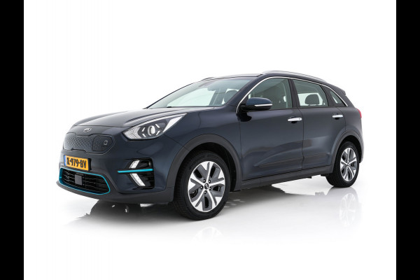 Kia e-Niro DynamicLine 64 kWh [ 3-Fase ] {SOH-100%} (INCL-BTW) Aut.*LEATHER-FABRIC | NAVI-FULLMAP | DAB+ | ADAPTIVE-CRUISE | CAMERA | HEATED-COMFORTSEATS | KEYLESS | DIGI-COCKPIT | SHIFT-PADDLES | CARPLAY | LANE-ASSIST | ...