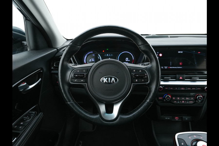 Kia e-Niro DynamicLine 64 kWh [ 3-Fase ] {SOH-100%} (INCL-BTW) Aut.*LEATHER-FABRIC | NAVI-FULLMAP | DAB+ | ADAPTIVE-CRUISE | CAMERA | HEATED-COMFORTSEATS | KEYLESS | DIGI-COCKPIT | SHIFT-PADDLES | CARPLAY | LANE-ASSIST | ...
