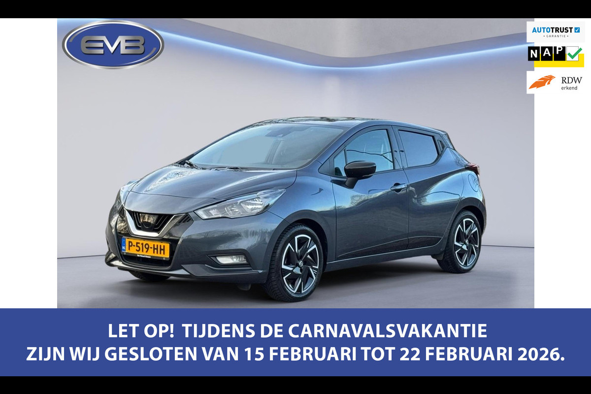 Nissan Micra 1.0 IG-T N-Design, luxe uitvoering, climaat controle, navigatie, lichtmetalen velgen, NL auto met nap