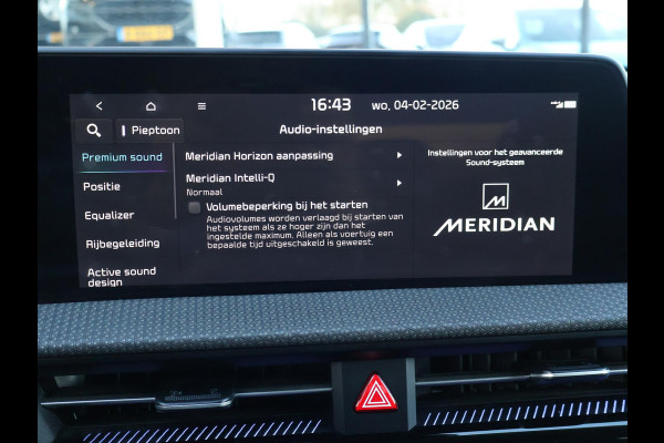Kia Ev6 PLUS 77.4 kWh + MERIDIAN | LEDER | MEMORY | SFEER | STOELVENTILATIE | STUURVERWARMING