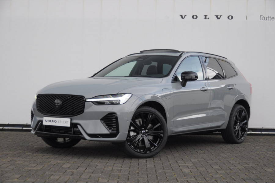 Volvo XC60 T8 455PK Facelift AWD Plus Black Edition Head up display / Luchtvering / Trekhaak / Apple Carplay / Adaptive cruise control / Panorama dak / Sportstoelen / Elektrisch bedienbare bestuurderstoel met geheugen / Keyless Entry / Elektrische achterklep