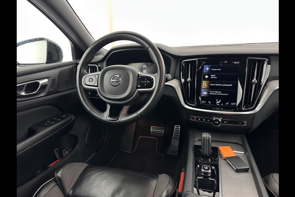 Volvo S60 2.0 B3 R-Design Black Edition (INCL-BTW) Aut. *FULL-LED | LEATHER | HEATED-R-SPORTSEATS | HARMAN/KARDON | MEMORY-PACK | CAMERA | NAVI-FULLMAP | ECC | PRIVACYGLASS | PDC | CRUISE | LANE-ASIST | DAB | DIGI-COCKPIT | TOWBAR