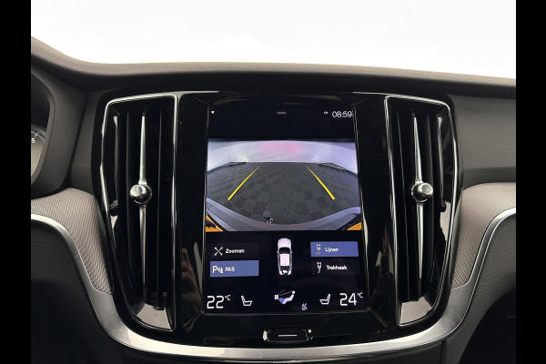 Volvo S60 2.0 B3 R-Design Black Edition (INCL-BTW) Aut. *FULL-LED | LEATHER | HEATED-R-SPORTSEATS | HARMAN/KARDON | MEMORY-PACK | CAMERA | NAVI-FULLMAP | ECC | PRIVACYGLASS | PDC | CRUISE | LANE-ASIST | DAB | DIGI-COCKPIT | TOWBAR