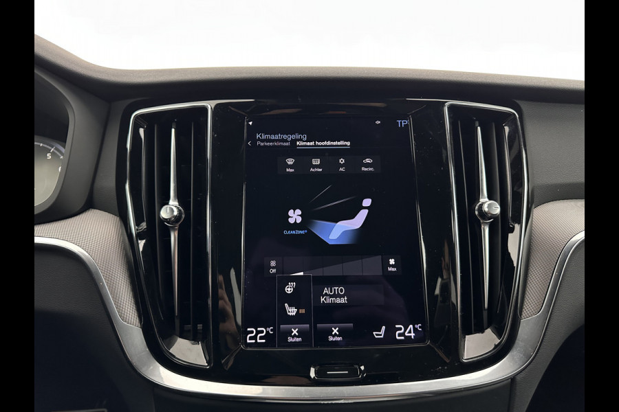 Volvo S60 2.0 B3 R-Design Black Edition (INCL-BTW) Aut. *FULL-LED | LEATHER | HEATED-R-SPORTSEATS | HARMAN/KARDON | MEMORY-PACK | CAMERA | NAVI-FULLMAP | ECC | PRIVACYGLASS | PDC | CRUISE | LANE-ASIST | DAB | DIGI-COCKPIT | TOWBAR