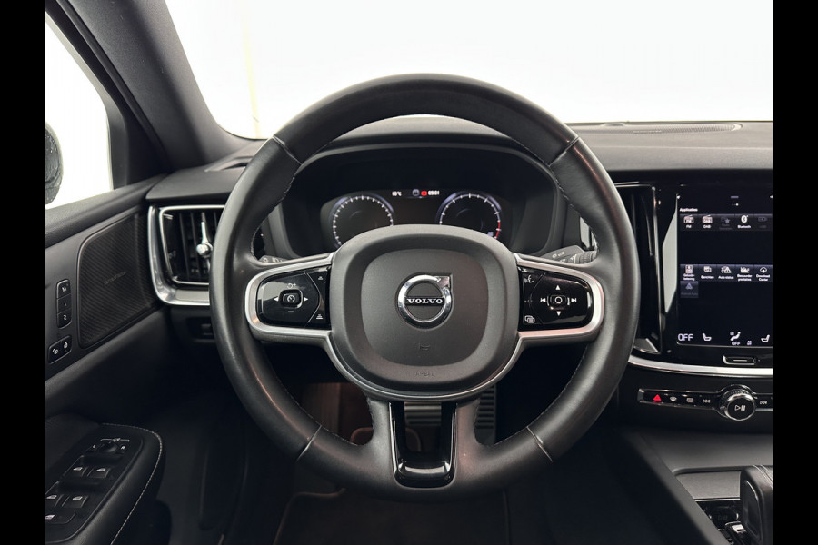 Volvo S60 2.0 B3 R-Design Black Edition (INCL-BTW) Aut. *FULL-LED | LEATHER | HEATED-R-SPORTSEATS | HARMAN/KARDON | MEMORY-PACK | CAMERA | NAVI-FULLMAP | ECC | PRIVACYGLASS | PDC | CRUISE | LANE-ASIST | DAB | DIGI-COCKPIT | TOWBAR