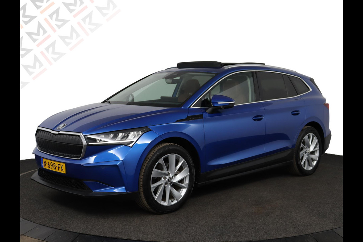 Škoda ENYAQ iV 60|Pano|Leder|Trekhaak|Warmtepomp|ACC|Camera|Head-Up Display