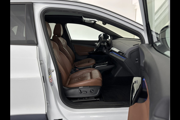 Volkswagen ID.4 Max 77 kWh [ 3-Fase ] {SOH-89%} (INCL.BTW) Aut. *PANO | HEAD-UP | LEATHER | FULL-LED | MEMORY-PACK | TOP-VIEW | BLIND-SPOT | HEATED-SPORTSEATS | DIGI-COCKPIT | DAB+ | 21''ALU*