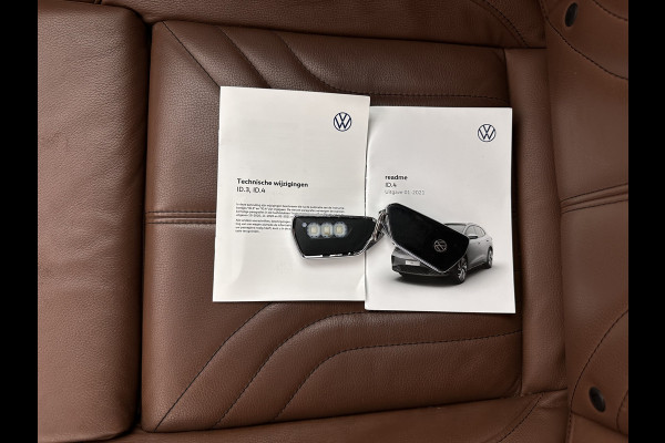 Volkswagen ID.4 Max 77 kWh [ 3-Fase ] {SOH-89%} (INCL.BTW) Aut. *PANO | HEAD-UP | LEATHER | FULL-LED | MEMORY-PACK | TOP-VIEW | BLIND-SPOT | HEATED-SPORTSEATS | DIGI-COCKPIT | DAB+ | 21''ALU*