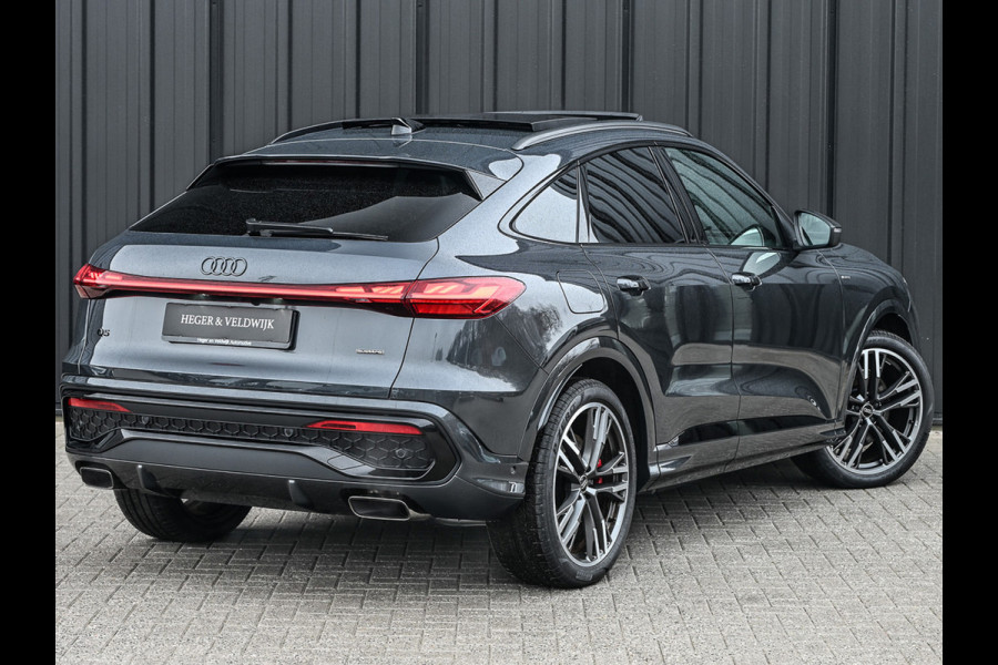 Audi Q5 Sportback 2.0 TFSI e-hybrid quattro S edition Competition 368pk | Luchtvering S-Seats | Panoramadak | Trekhaak | Digital Oled |
