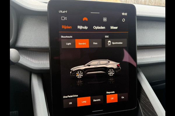 Polestar 2 Long Range 408 pk Dual Motor 78 kWh bjr 2022, panoramadak, achteruitrijcamera, 1 e eigenaar, NL auto met nap