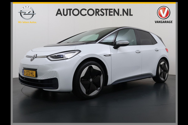 Volkswagen ID.3 First MAX 62kWh SOH 90% Panoramadak Ergo Active Stoelen Navi Pro Ecc Adap.Cruise Heads-Up Display Camera Pdc Lmv 20" Apple Carplay Android Auto Origineel Nederlandse Auto Zeer luxe uitvoering