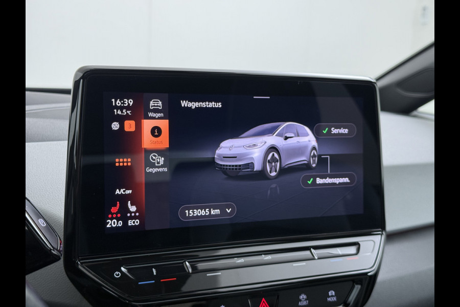 Volkswagen ID.3 First MAX 62kWh SOH 90% Panoramadak Ergo Active Stoelen Navi Pro Ecc Adap.Cruise Heads-Up Display Camera Pdc Lmv 20" Apple Carplay Android Auto Origineel Nederlandse Auto Zeer luxe uitvoering
