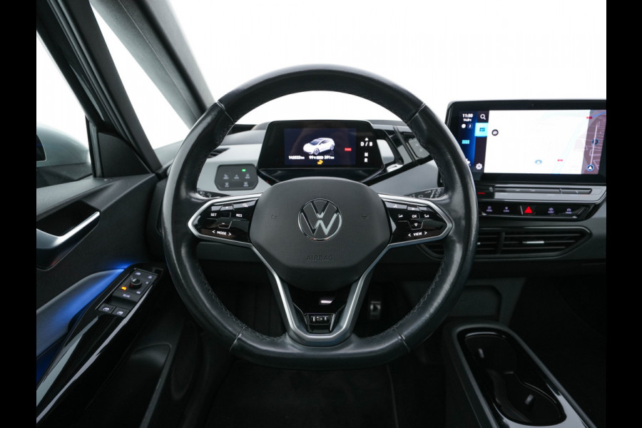 Volkswagen ID.3 First Max 58 kWh [ 3-Fase ] {SOH-89%} (INCL.BTW) *PANO | HEAD-UP | ADAPTIVE-CRUISE | FULL-LED | BLINDSPOT | CAMERA | KEYLESS | MICROFIBRE | AMBIENTLIGHT | NAVI-FULLMAP | DAB+ | ECC | HEATED-SPORTSEATS | DIGI-COCKPIT | 20"ALU*