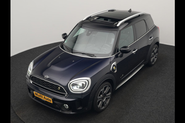 MINI Countryman 1.5 Cooper S E ALL4 MINI Yours PHEV 220pk Dealer O.H | Panodak | Adaptive Cruise | Head Up | Lederen Sportstoelen Verwarmd | 19"L.M | Camera | Sfeerverlichting | Keyless | Apple Carplay | Plug In Hybrid